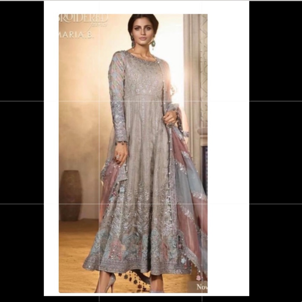 Pakistani anarkali shalwar. Maria B